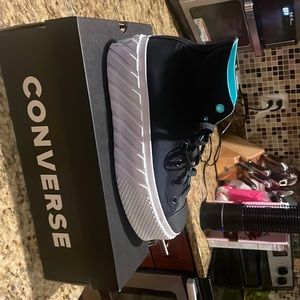 Converse CTAS Surface Fusion Hybrid Shine Lift 2X Platform Sneakers 571675C NWT